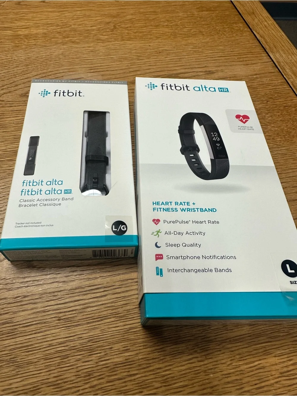 fitbit Alta HR Smart Fitness Tracker - Black Band